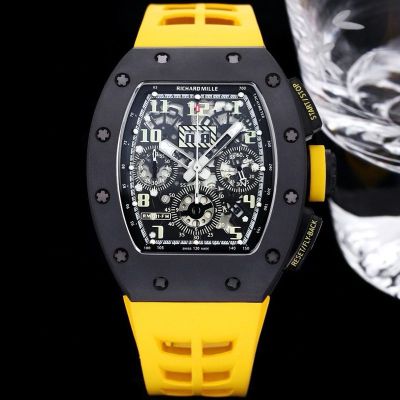 Richard Mille RM011-FM Black carbon fiber Watch
